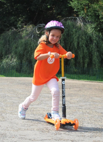 Orange Scooter 3Style Scooters
